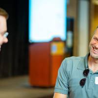 Guests at the Engineering Design Project Preview Event